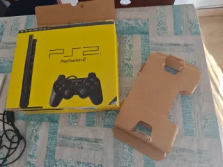 Playstation 2 Slim Negra + Accesorios