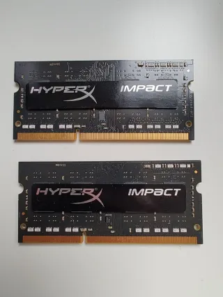 8GB (4GB×2) Ram HyperX Impact