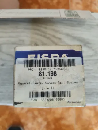 Kit Reparación Common Rail FISPA 81.198 Ford