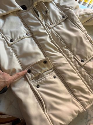 Piumino corto Brera donna bianco