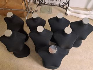 Busto de maniquí mujer con tapa