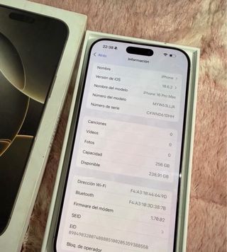 iPhone 16 Pro Max 256GB 100%