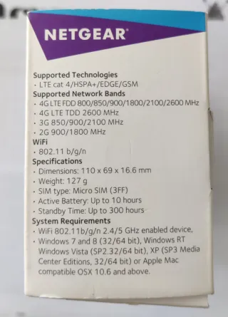 Router Portatile Wi-Fi Netgear AirCard 785