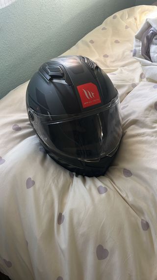 Casco de moto MT Helmets negro