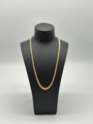 02-0090 CADENA ORO TIPO ESPIGA