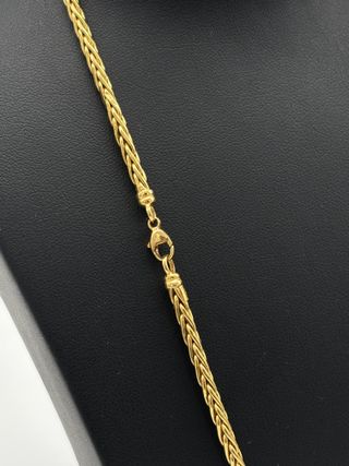 02-0090 CADENA ORO TIPO ESPIGA