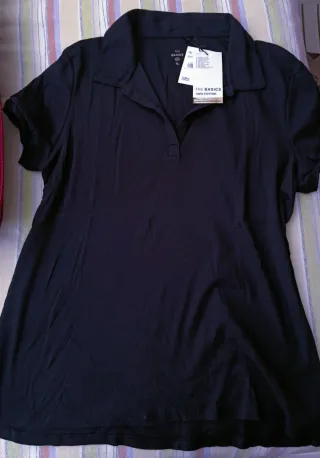 Camiseta Polo Algodón THE BASICS Talla XL