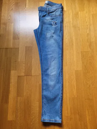 Vaqueros skinny Springfield azules