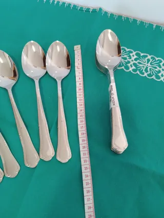 12 Cucharas de Mesa BElO Inox