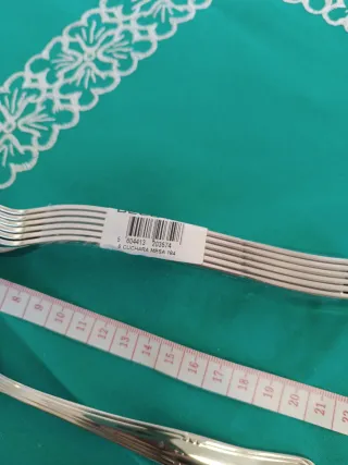 12 Cucharas de Mesa BElO Inox