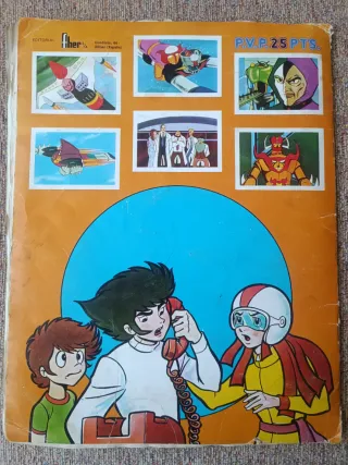 Álbum Cromos Mazinger Z Éxito TV