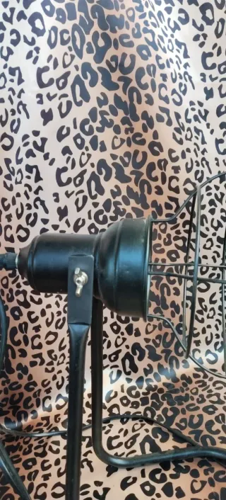 Lámpara Escritorio Retro Negra