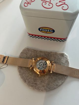 Reloj Fossil Automático Mujer Oro Rosa