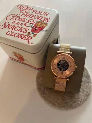 Reloj Fossil Automático Mujer Oro Rosa
