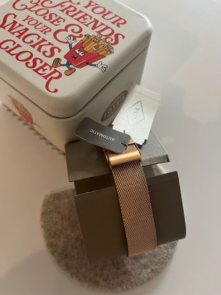 Reloj Fossil Automático Mujer Oro Rosa