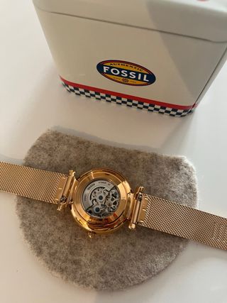 Reloj Fossil Automático Mujer Oro Rosa