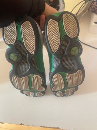 Jordan 13 Verde y Blanco