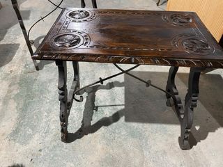 Conjunto Muebles Antiguos Madera maciza Tallada