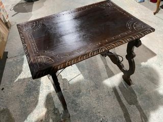 Conjunto Muebles Antiguos Madera maciza Tallada