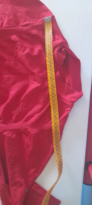 Maglia termica sportiva rossa