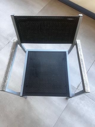 2 Sedie da esterno con braccioli