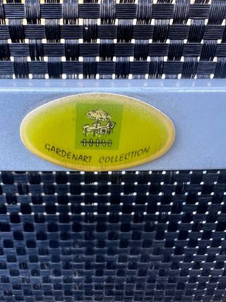 2 Sedie da esterno con braccioli