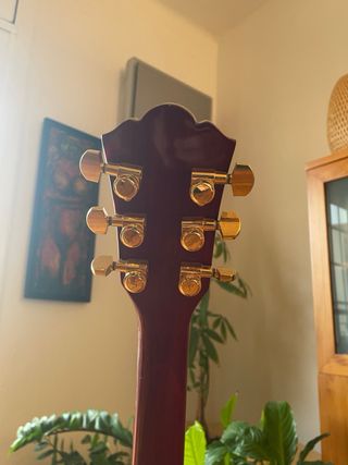 Washburn HB-35 Guitarra Eléctrica Roja