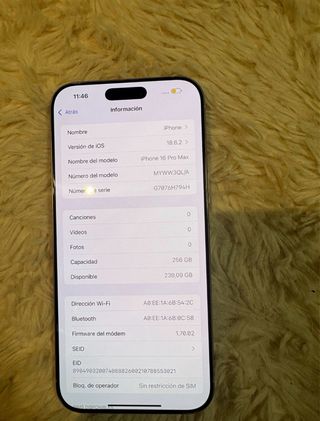 iPhone 16 Pro Max 256GB