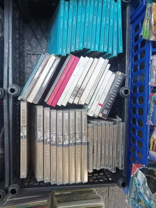 Lote 150€! - 80 CDs! + 40 DVDs,  pelis, cncrts, et