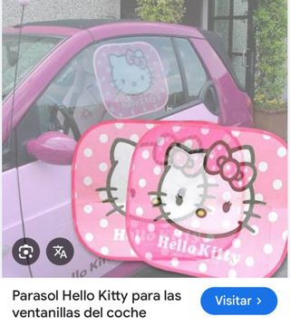Parasol coche Hello Kitty
