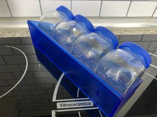 Set especiero 4 botes azul