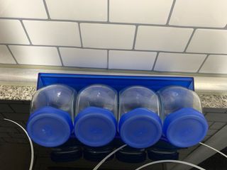 Set especiero 4 botes azul