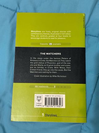 Libro lectura en inglés Storylines 1. The Watchers