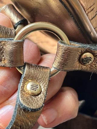 Sandalias doradas Ralph Lauren