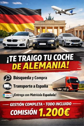Servicio de importación de coches desde Alemania