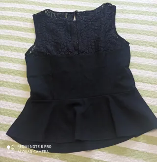 Conjunto Top y Pantalón Negro