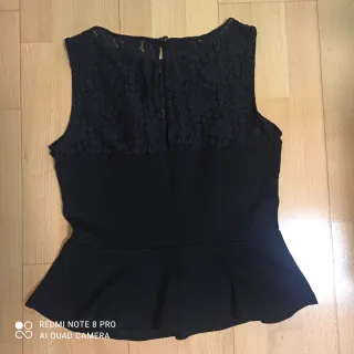 Conjunto Top y Pantalón Negro