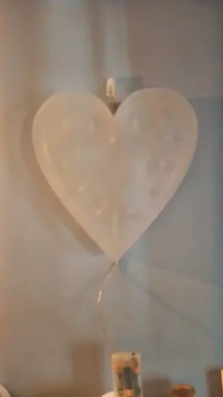 Corazón luminoso decorativo