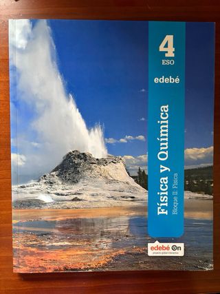 Libros Física y Química 4 ESO Bloque I y II