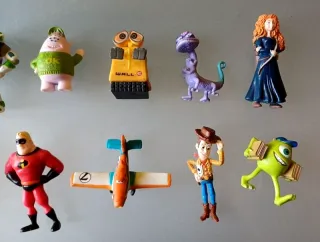 Disney Pixar lotto personaggi Esselunga