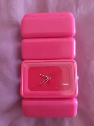 Reloj Nixon Elástico Rosa