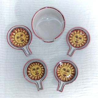 Set HandMade Tuscany Ceramica "Sole"
