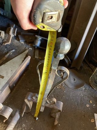 Alari per caminetto in ferro battuto