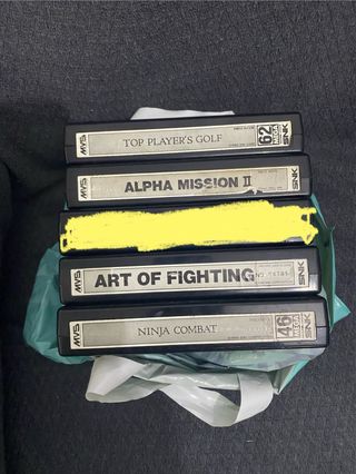 4 Videogiochi Neo Geo MVS SNK