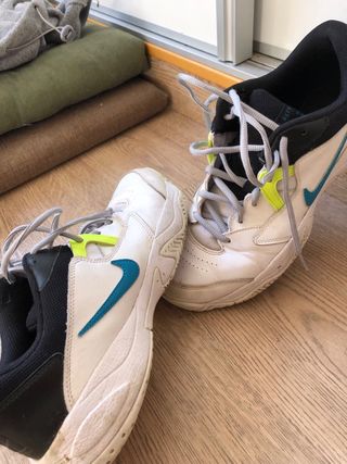Zapatillas Nike Tenis/Padel Blancas y Negras