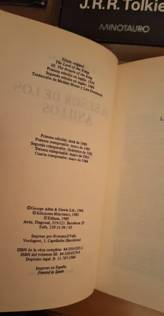 Trilogia El señor de los anillos