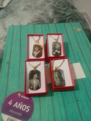 Collar Camarón de la Isla con cadena dorada