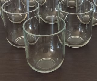 Conjunto 10 Recipientes Vidro Nutella c/ Tampa