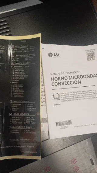 Horno Microondas LG Negro