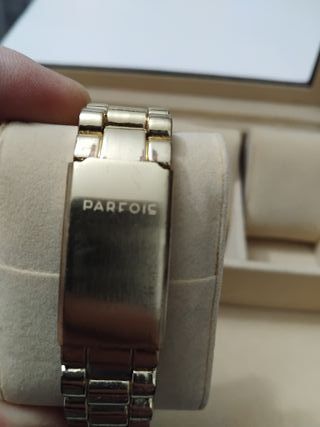Reloj Parfois Dorado con Cristales